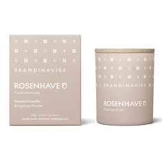 Свеча ароматическая rosenhave с крышкой, 65 г (новая) Skandinavisk