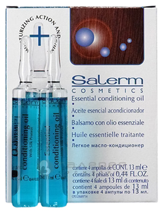 Легкое масло-кондиционер Salerm Essential Conditioning Oil 4х13 мл
