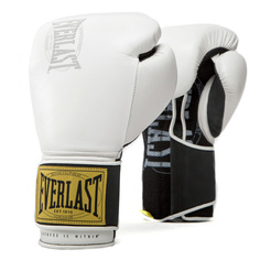 Боксерские перчатки Everlast 1910 Classic оранжевые/белые, 12 унций
