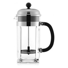 Кофейник с прессом Bodum Шамбор 1 л, стекло, хром