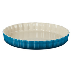 Форма для запекания рифленная Le Creuset Stoneware 28 см, керамика, лазурь