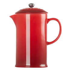 Френч-пресс Le Creuset Вишня 1 л, керамика, вишневый