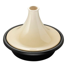 Сковорода с крышкой 27см "Тажин" Le Creuset (миндаль)