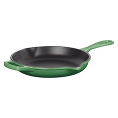 Сковорода с чугунной ручкой Le Creuset Cast Iron - Signature 23 см, чугун, зеленый бамбук