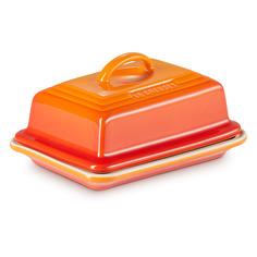 Масленка с крышкой Le Creuset 17,2х12,8 см, огненная лава, керамика