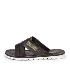 Шлепанцы мужские quattrocomforto 5679-2-21 черные 43 RU