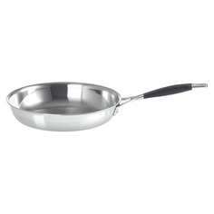Сковорода с силиконовой ручкой Le Creuset d24 см, сталь нержавеющая