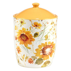 Банка для печенья Certified Int Подсолнухи 1,6 л, керамика