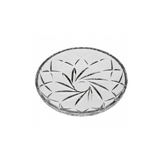 Тарелка десертная Crystal Bohemia "Pinwheel" 18см, хрусталь