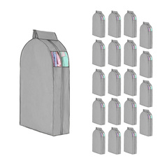 Чехол для одежды на перекладину Paxwell Ордер Про 100х25, серый, 20шт. в уп.