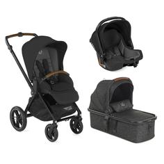 Коляска Jane 3 в 1 Muum Pro+Micro Pro+Koos I-Size Cold Black 5590 U06
