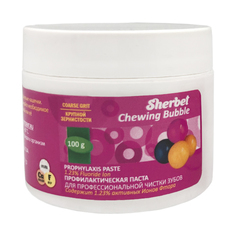 Профилактическая паста Sherbet Prophylaxis Paste жевательная резинка крупная 100 г