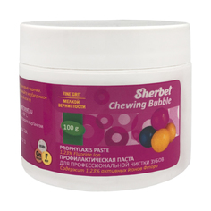 Профилактическая паста Sherbet Prophylaxis Paste жевательная резинка мелкая 100 г