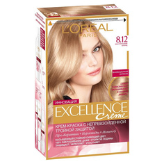Краска для волос LOreal Paris Excellence тон 8,12 мистический блонд