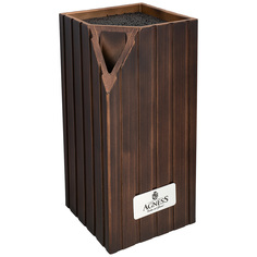 Подставка для Ножей Agness Универсальная, 12x12x23 см