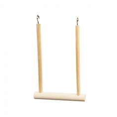 Игрушка для птиц Качели подвесные PetStandArt, размер 12x14х2см