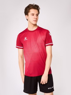 Футбольная форма KELME Short sleeve Granada set красная, размер M