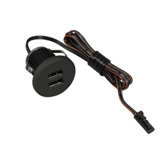 Врезное USB зарядное устройство GLS G19685