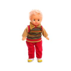 Кукла в полосатом костюмчике и ботиночках Gratwest Д43841