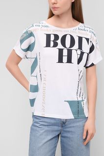 Футболка женская Comma 2110804 белая 42