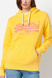 Худи женское Superdry W2011139A желтое 10