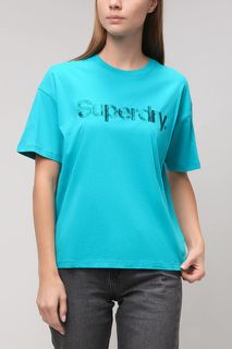 Футболка женская Superdry W1010679A синяя 10