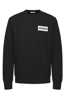 Свитшот мужской Selected 16077770 черный M