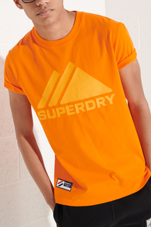Футболка мужская Superdry M1011087A оранжевая M