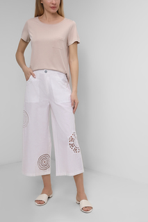 Брюки женские Desigual 21SWPW11 белые 40