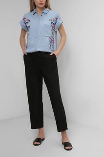 Рубашка женская Desigual 21SWCD04 голубая XS