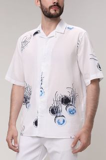 Рубашка мужская ONLY & SONS 22019773 белая L