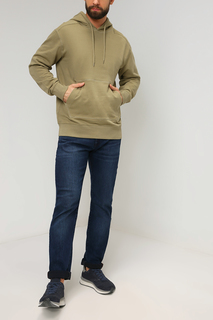 Худи мужское Selected 16078630 зеленое L