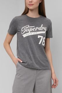 Футболка женская Superdry W1010421A серая 10