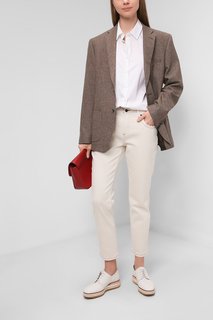 Джинсы женские Comma 2112666 бежевые 42