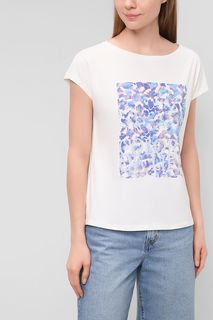 Футболка женская Comma 991CC2I303 разноцветная 46