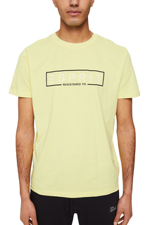 Футболка мужская Esprit 012EE2K302 желтая XL
