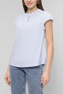 Блуза женская Comma 2110921 голубая 42