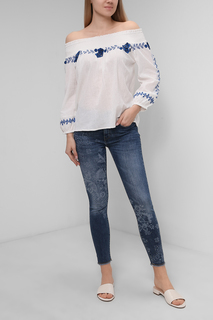 Джинсы женские Desigual 21SWDD27 синие 25