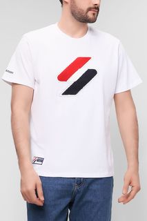 Футболка мужская Superdry M1011154A белая XL