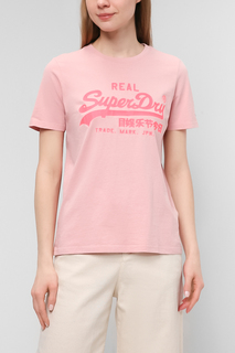 Футболка женская Superdry W1010701A розовая 12