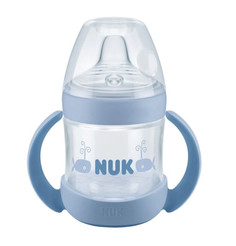 Обучающая бутылочка NUK Nature Sense голубая 150 мл., 10215258