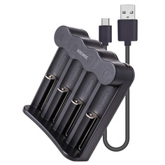 Автоматическое зарядное устройство для Li-ion аккумуляторов 18650 Космос KOC703USB Kosmos