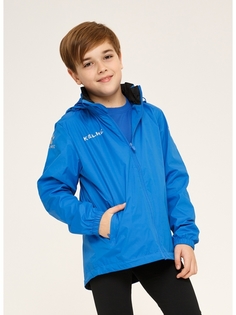 Ветровка детская для мальчиков KELME Childrens windbreaker Цв. синий р-р. 140