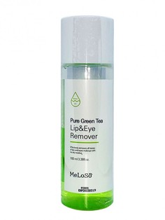 Средство для снятия макияжа успокаивающее Meloso Pure Green Tea Lip & Eye Remover, 100 мл