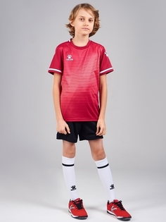 Костюм спортивный для мальчиков KELME Sabadell childrens uniform Цв. красный р. 158