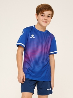 Костюм спортивный для мальчиков KELME Sabadell childrens uniform Цв. синий р. 140