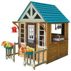 Игровой домик KidKraft Бунгало у озера, деревянный с аксессуарами 20148_KE