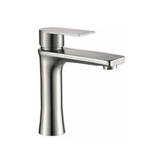 Смеситель для раковины Haiba HB10807 из нержавеющей стали, с гайкой