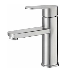 Смеситель для раковины Haiba HB10806 из нержавеющей стали, с гайкой