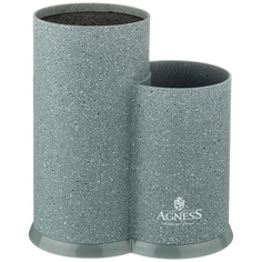 Подставка для Ножей Agness Универсальная,20*12*22см